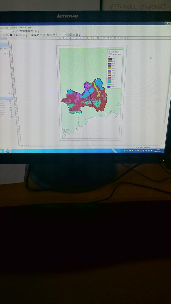 Using ArcGIS software to create digital soil maps