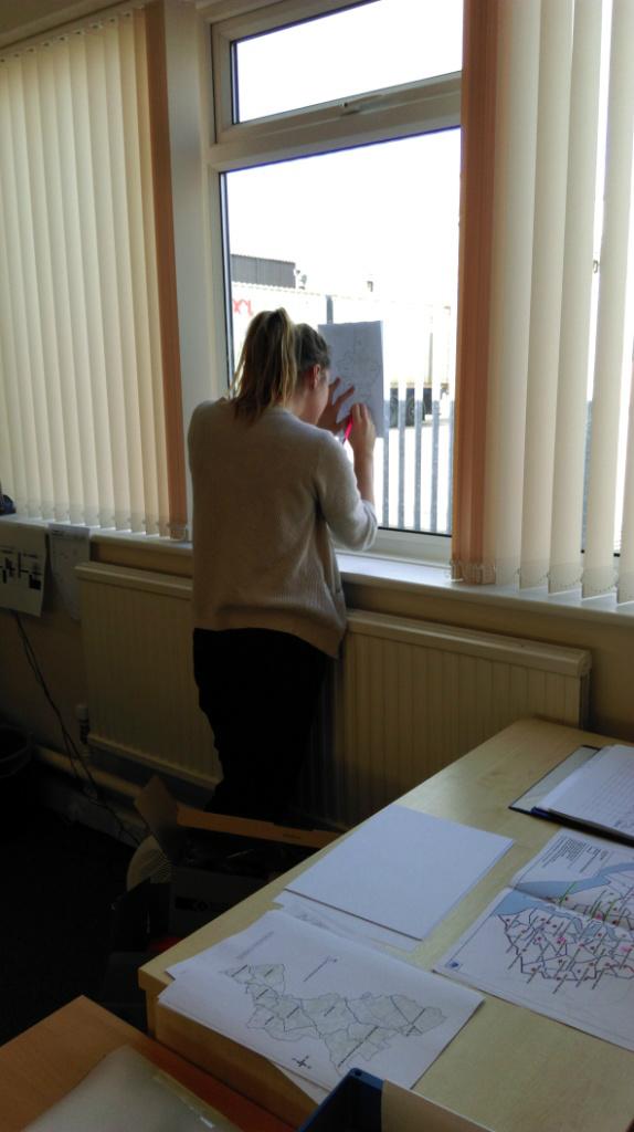SolentEBP's tweet photo. Lois is putting her map making skills to the test in the office... #randomtaskoftheday http://t.co/zqBQjAXniW