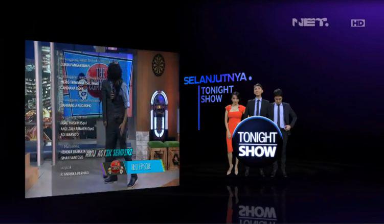 TonightShow_NET's tweet image. Sesaat lagi #TonightShow_NET hadiiirrr,.. merapatt tweeps~!!!