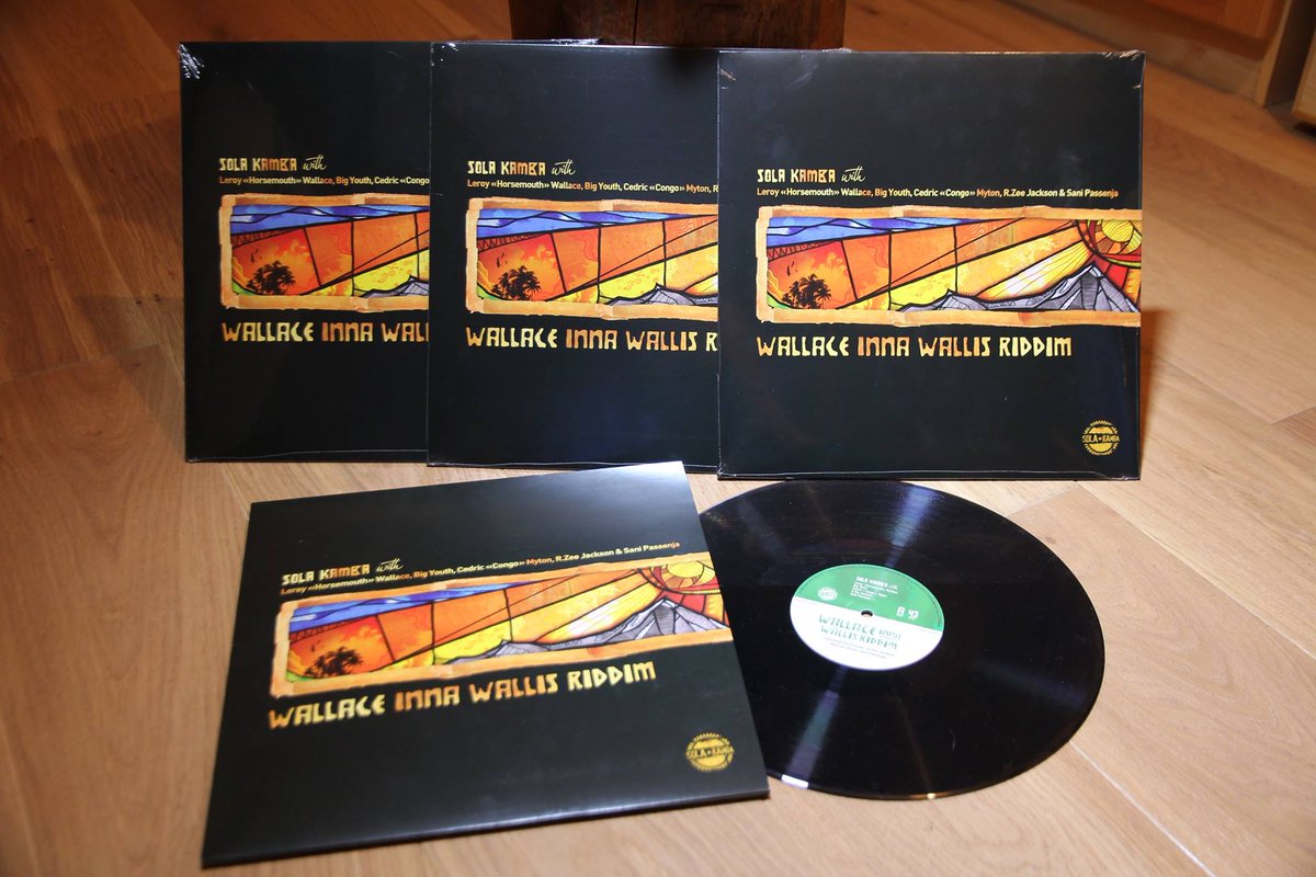 The Wallace inna Wallis Riddim vinyl is available now, 
get it from our website : solakamba.ch