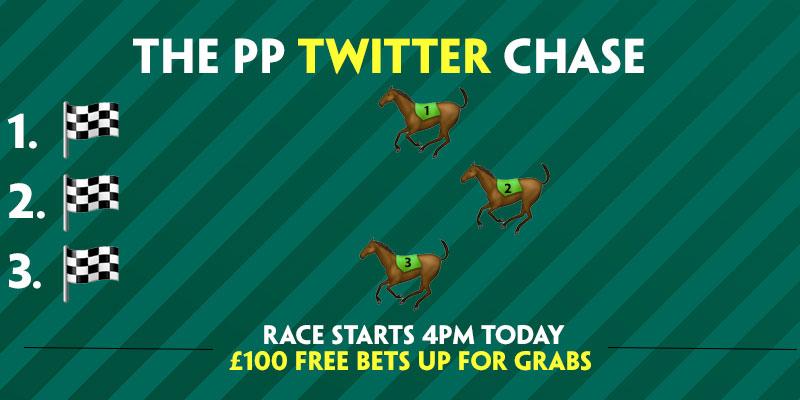 paddypower's tweet photo. 15 minutes left to pick a horse for the PP Twitter chase by Tweeting:
#GoOnNumber1
#GoOnNumber2
#GoOnNumber3 http://t.co/3esntSmKrp