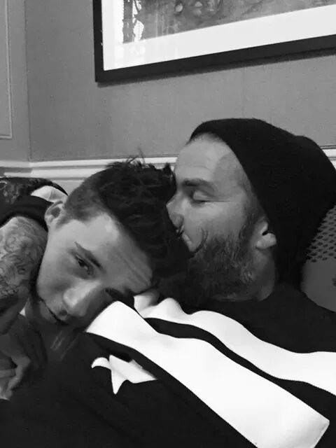This is too cute one of the many reasons why I love this family Happy birthday, Brooklyn Beckham!      