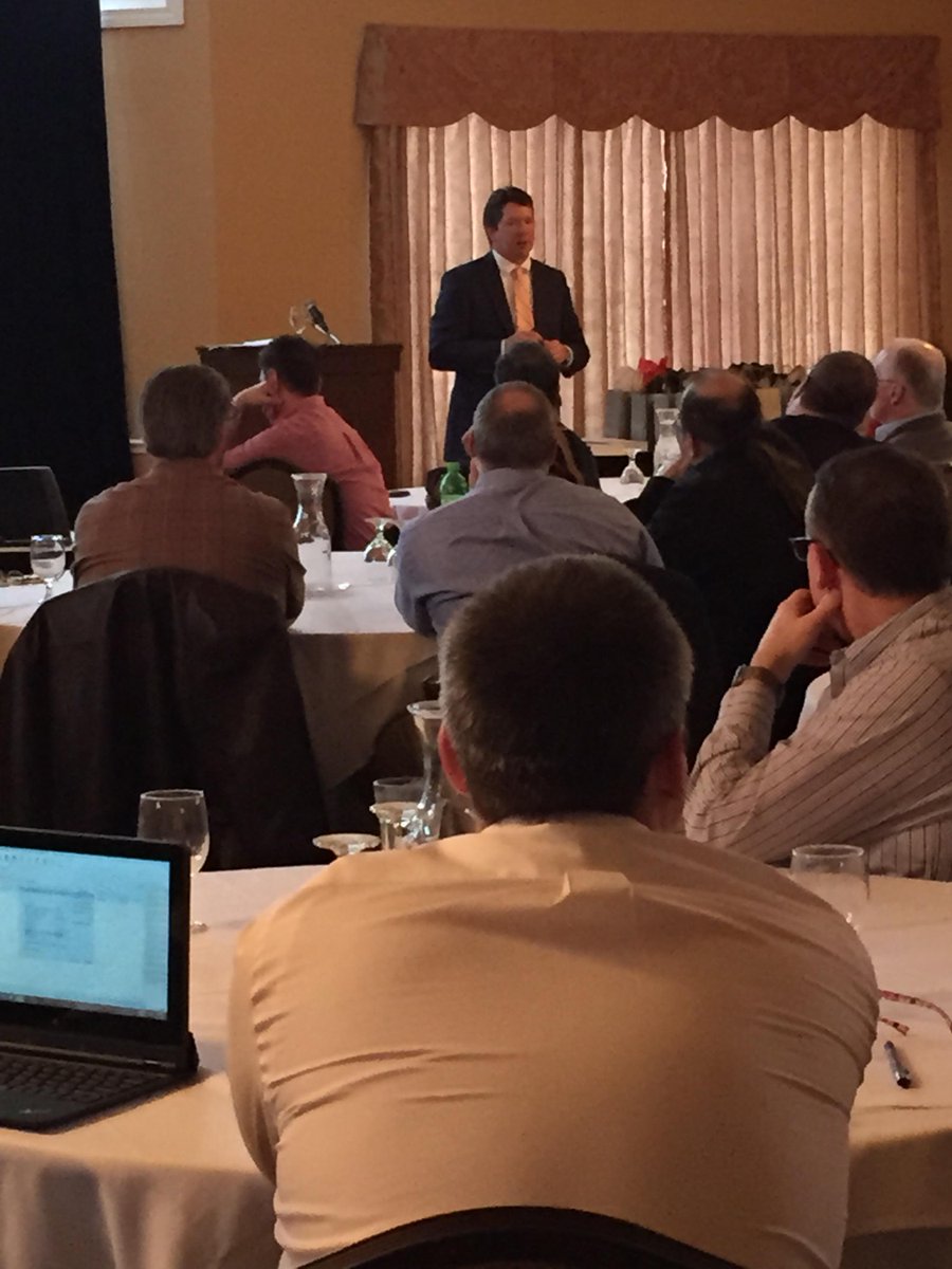 Celebrating our success and fantastic employees at company meeting! Scott Irwin delivers keynote. #teamworkpaysoff