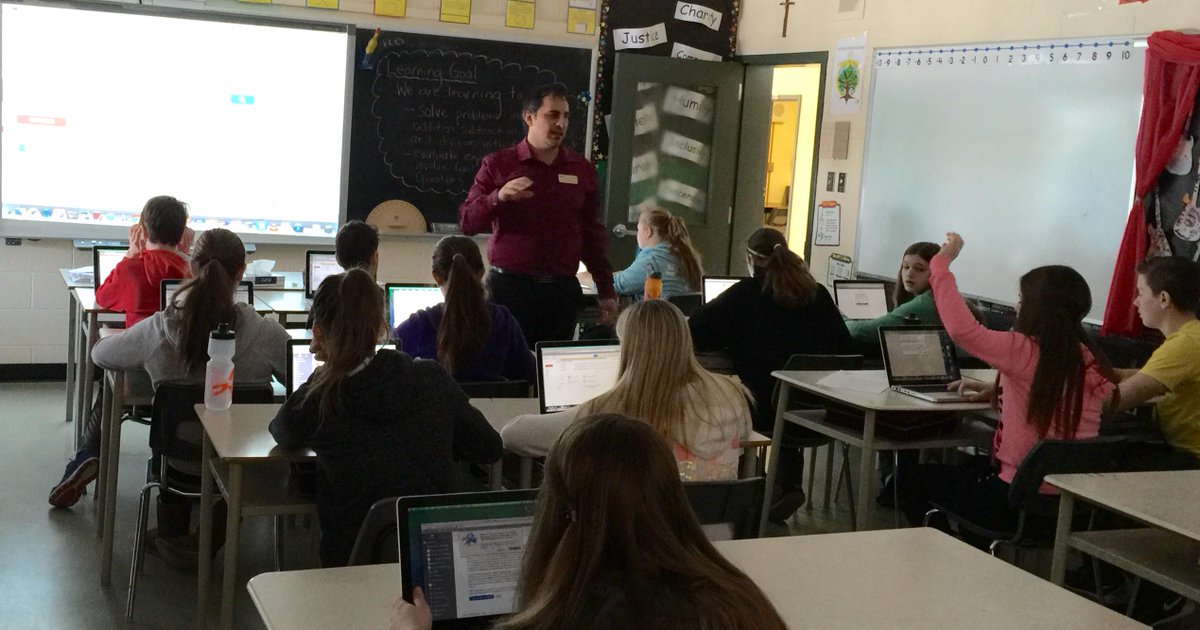 This week we are introducing <a href="/GoogleForEdu/">Google for Education</a> to Bishop Gallagher. Welcome Gators!  #Google