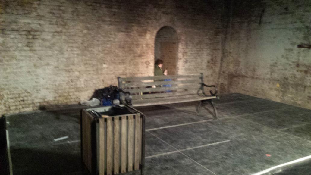 I fuckin love this place!!! @VAULTFestival #KingoftheFuckinCastle #openingnight #worldpremiere #joinusunderground