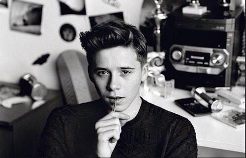 Happy 16th birthday to my favorite hottie Brooklyn Beckham  Is it legal to fancy him now? 