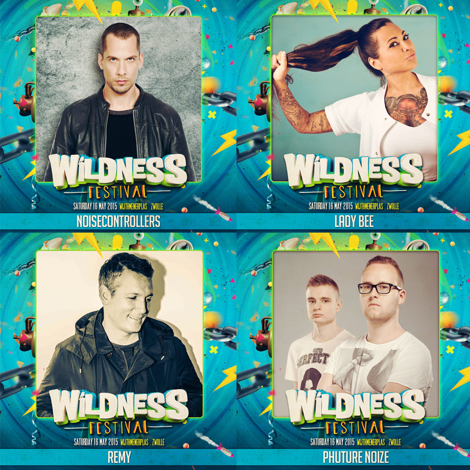 Geef ze een warm onthaal!! #wildnessfestival <a href="/Noisecontroller/">Noisecontrollers</a> <a href="/ladybeeofficial/">LADY BEE</a> <a href="/remyunger/">Remy Unger</a> <a href="/phuturenoize/">Phuture Noize</a>