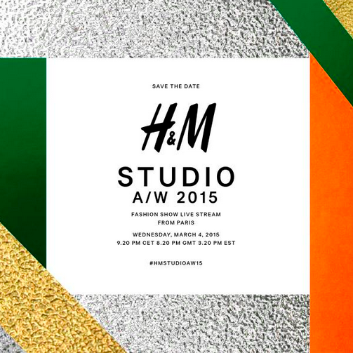TheParisFashion's tweet photo. H&M défile pour la #PFW! RDV toute la journée pour suivre les backstages du défilé et sa retransmission #HMLovesPFW http://t.co/6w8UOPYHUB
