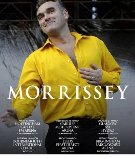 Boz_Boorer's tweet image. On tour w/ Morrissey