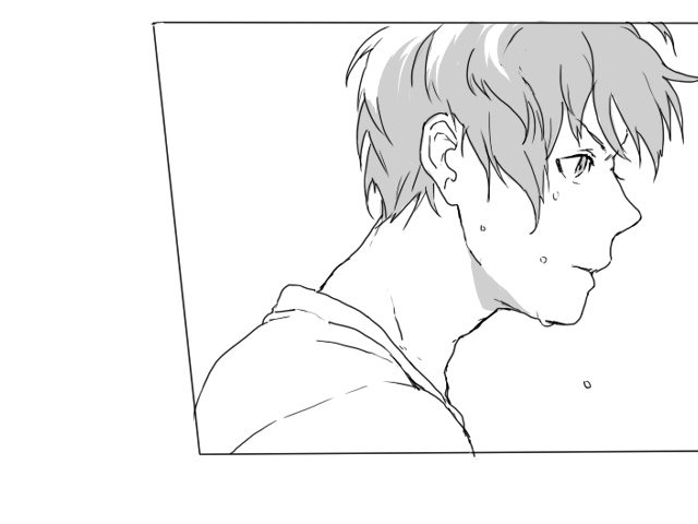 MADハイキュ一で作りたくて下書き含め100枚はかいたんだけどそもそも編集なんてできない/(^o^)ヽ 