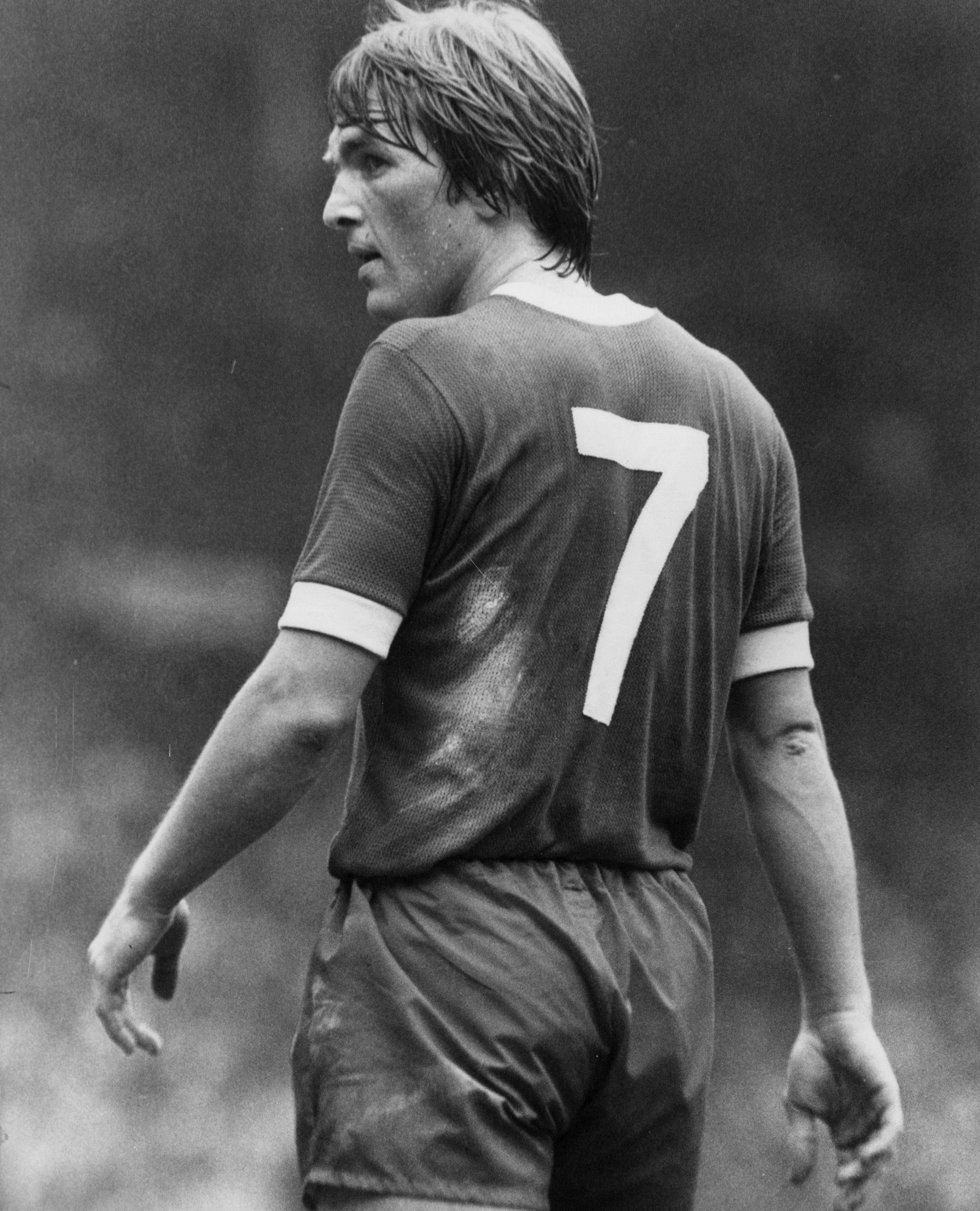 With Kenny Dalglish on the ball. He was the greatest of them all! Happy birthday  