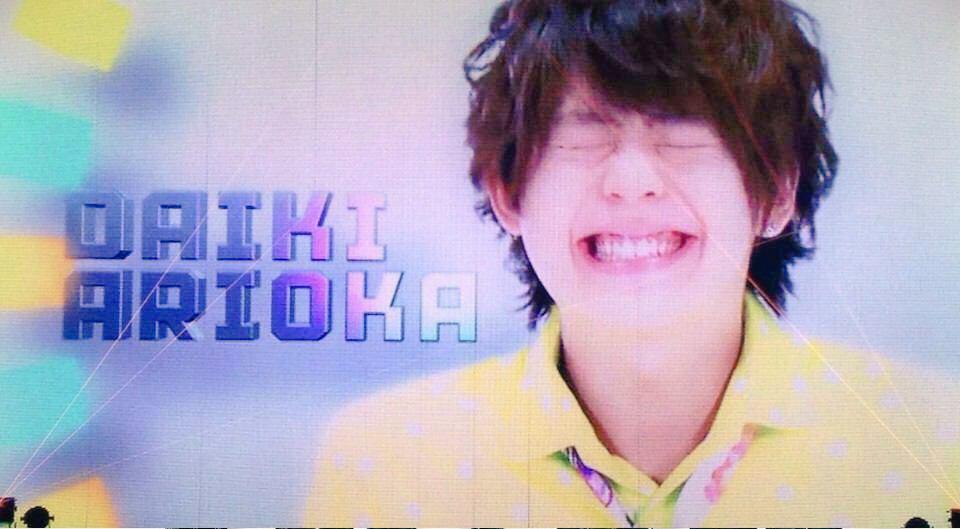 moe_jump09's tweet photo. ちょっと遅いかもしれませんが挑戦します！大ちゃんの誕生日までに415RTお願いします!!!自担なので成功させたいです🙋協力お願いします🙏

#有岡担
#とびっ子さんRT
#JUMP好きな人RT http://t.co/KnkVeXACDH