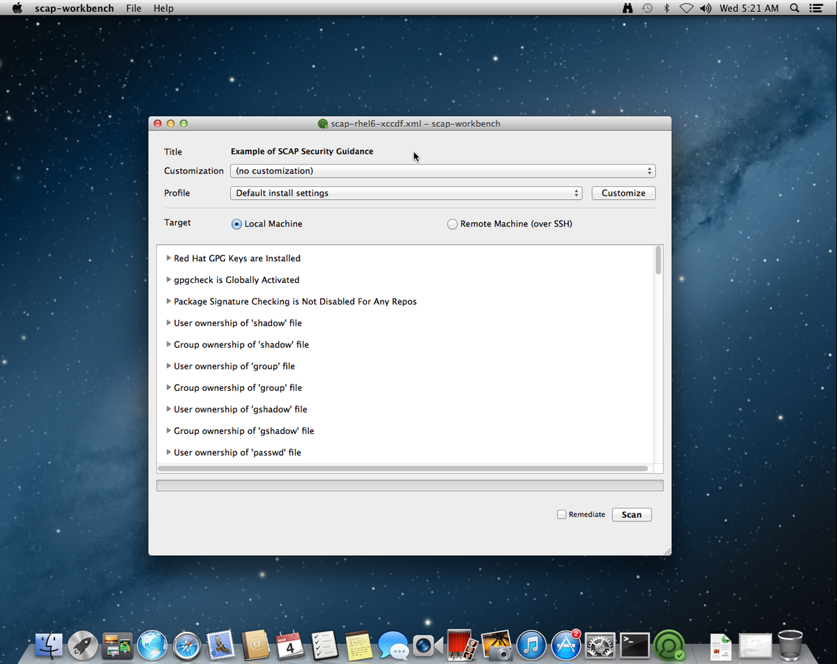 MartinPreisler's tweet image. #OpenSCAP and SCAP Workbench coming to MacOS X. Stay tuned :-)