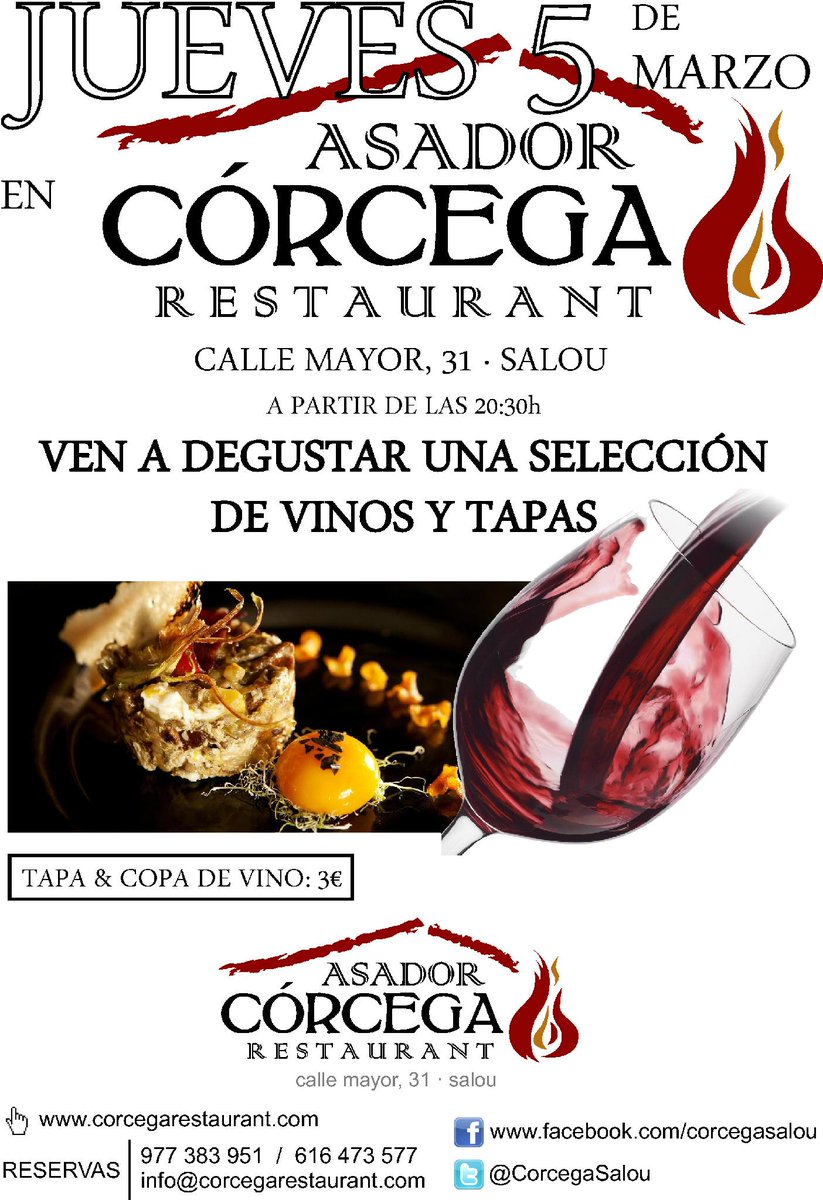 Córcega Restaurant (@corcegasalou) on Twitter photo 