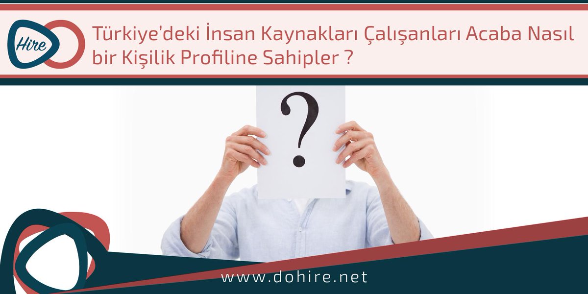 DoHirenet's tweet photo. Türkiye’deki İnsan Kaynakları Çalışanları Acaba Nasl bir Kişilik Profiline Sahipler?
http://t.co/FEjxvdNeQg #işyeri http://t.co/vZAAIcRi2L