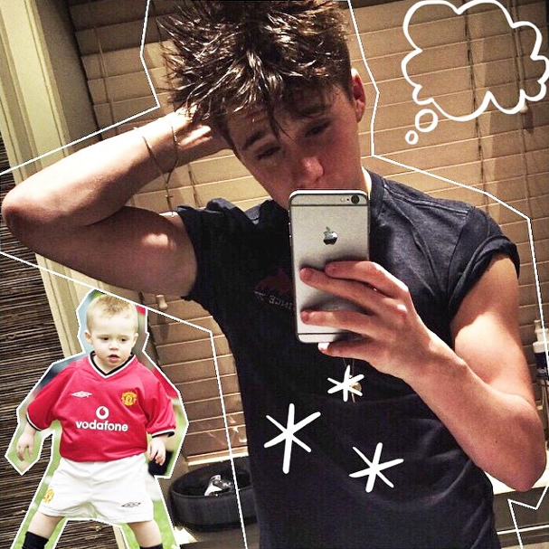 It\s a certain young man\s sweet 16th today... Happy Birthday Brooklyn Beckham!         