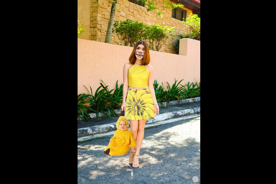 Pinkmodi's tweet image. Just bought a new outfit and matching banankidbag. You love?? I do! Come see me at #PinkModi2015