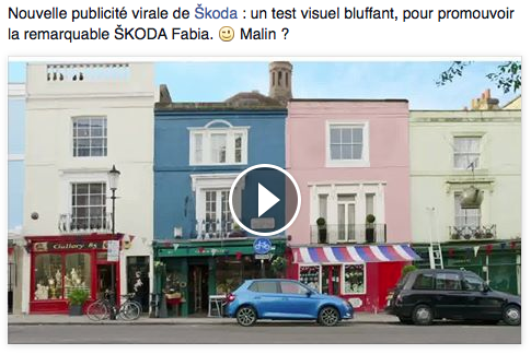 LLLLITL's tweet photo. Testez votre niveau d’attention avec la nouvelle publicité Skoda Fabia > http://t.co/pCCUVXD7Lj #AttentionTest http://t.co/Bzse4GRsla