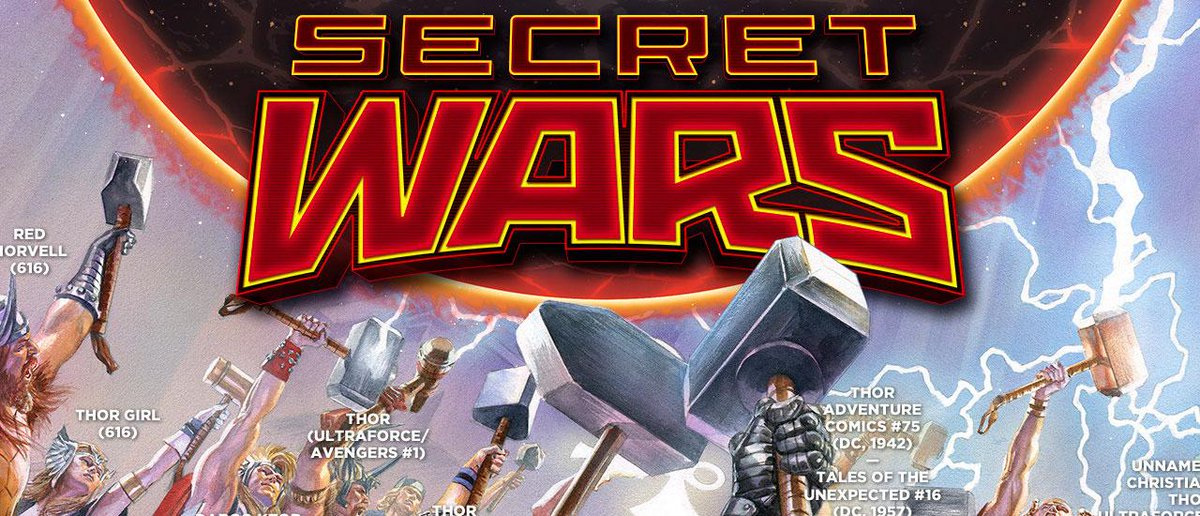 UltraverseNet's tweet image. #Ultraverse #Thor on upcoming #SecretWars #2 Cover! Flashback to Ultraverse/Avengers #1! buff.ly/1BvRLQh
