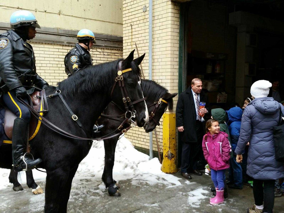 Our friends from #Mounted also came by MTN to welcome the PS212