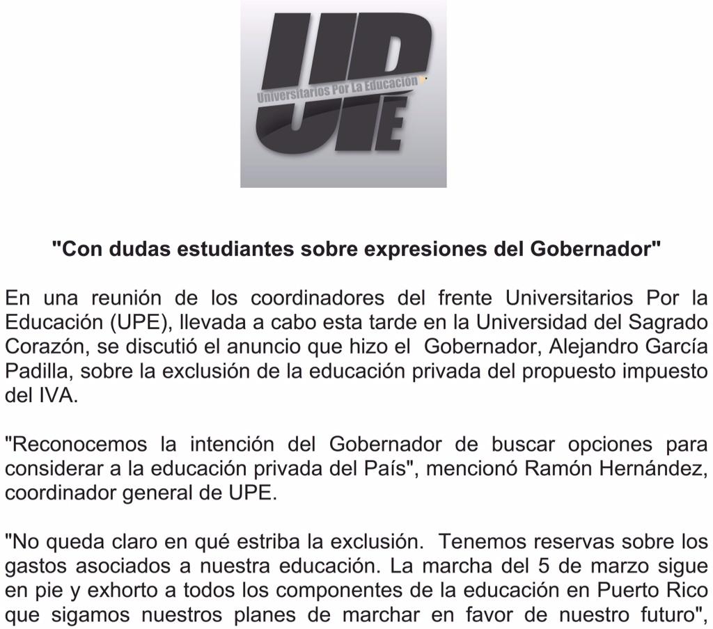 KevinORomero's tweet photo. 🚨UNIVERSITARIOS a marchar🚨

Me confirman que los recintos de @INTERPuertoRico decretan receso académico para mañana. http://t.co/fXcFverSrP