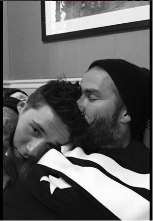 Happy Birthday Brooklyn Beckham. How sweet is this picture?! 