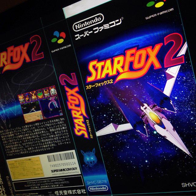 Starfox 2 custom box art is complete! https://instagram.com/p/zyPGy9Jo-j/?m...
