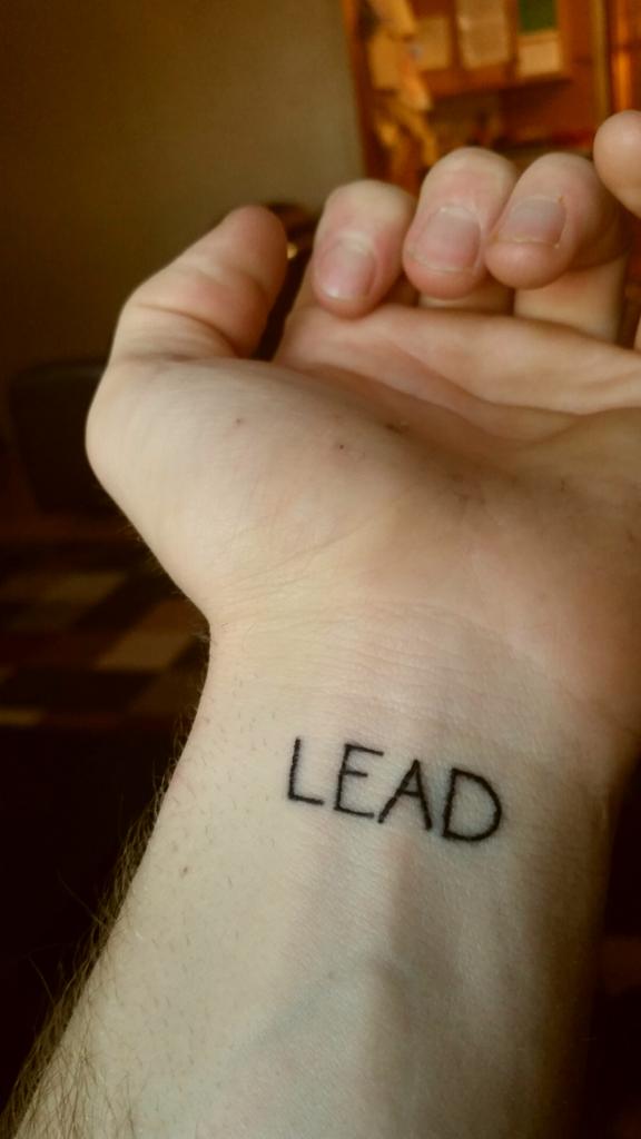 Got this tattoo as a constant reminder to be the person I most want to be. "Live Extreme Always Dream"