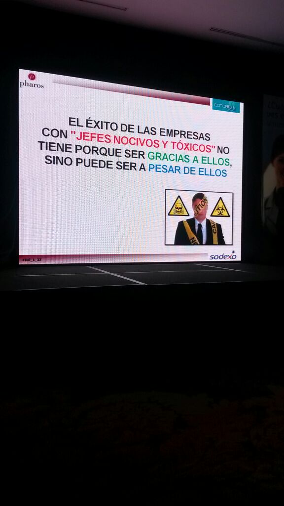 Marcos Urarte habla de felicidade en el trabajo en el #SodexoCEG #felicidadproductiva