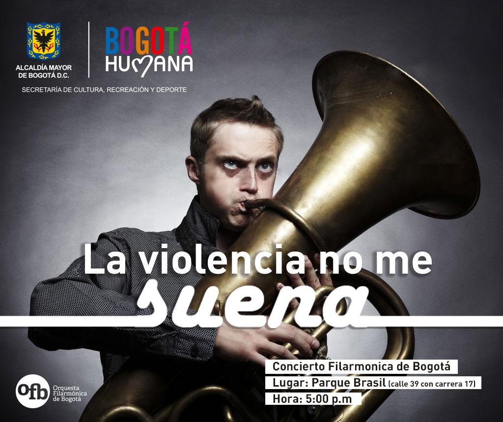 idartes's tweet photo. Construyamos paz y cultura empezando por casa #LaViolenciaNoMeSuena  @santitrujillo8 @Bravissimo http://t.co/63XJadmBej