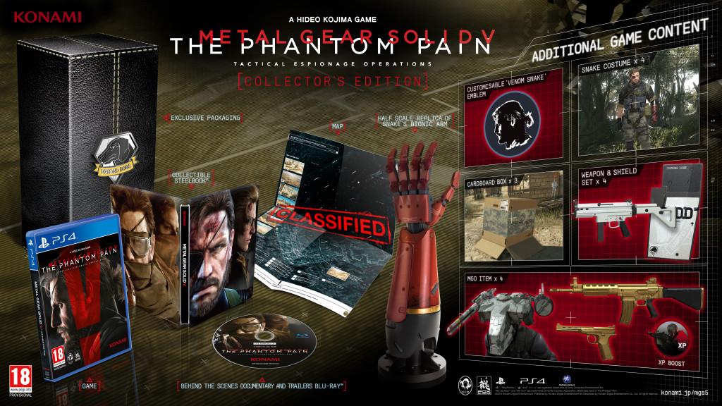 Metal Gear Solid V: The Phantom Pain Collector’s Edition