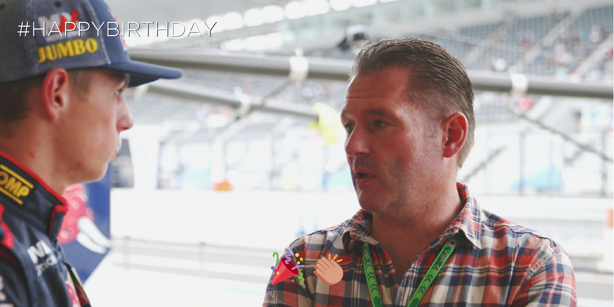Max\s dad, Jos Verstappen turns 43 today. Happy Birthday Jos! 