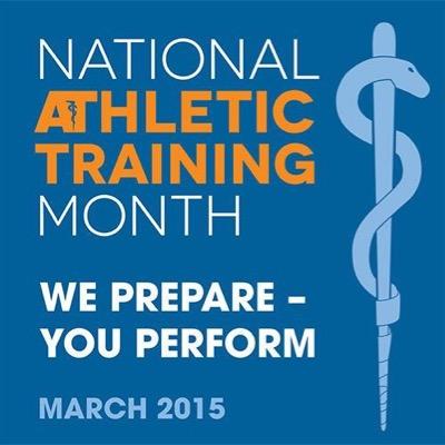 WakeOrtho's tweet image. March is National Athletic Training Month. Athletic trainers play an integral part in preventing injuries. #NATM2015