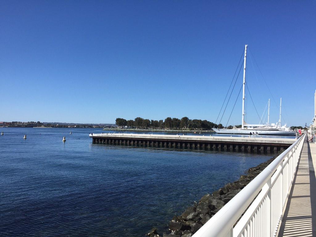 Sigh...Beautiful sunny San Diego #endo2015
