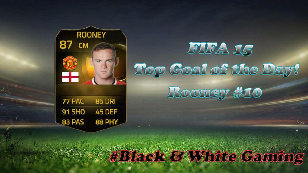 GamingBandW's tweet photo. Impossible freekick goal by @WayneRooney in @EASPORTSFIFA !
#easportsfifa #FIFA15 #freekick 
https://t.co/gkSZ3cq0g1 http://t.co/Ku9c5xFMnx