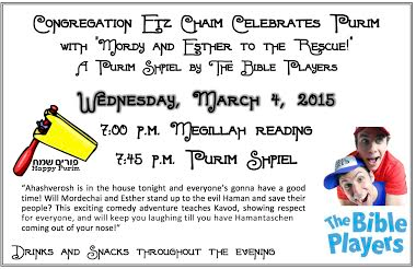 SenorSababa's tweet photo. See you tonight at 6:30 for minyan and then 7:00 for the Megillah reading! Dont forget your costume! http://t.co/uenoszUCRS