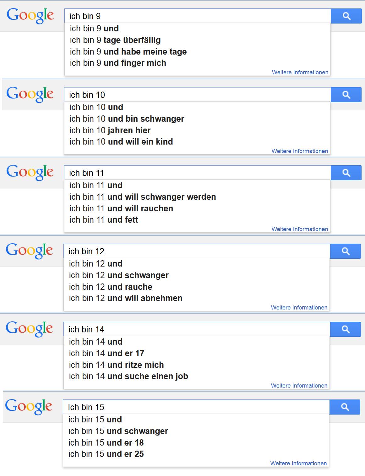 Er will mich schwängern