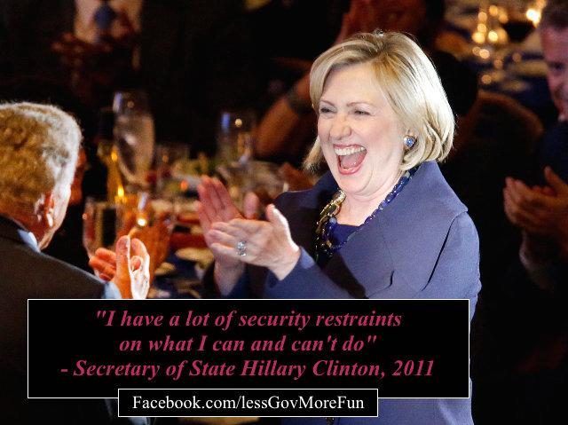 LessGovMoreFun's tweet image. . Hillary #Missteps &amp;gt; private email violation: nyti.ms/1zYCIdg
#WhatLaw #ClintonRules #AboveTheLaw #RR