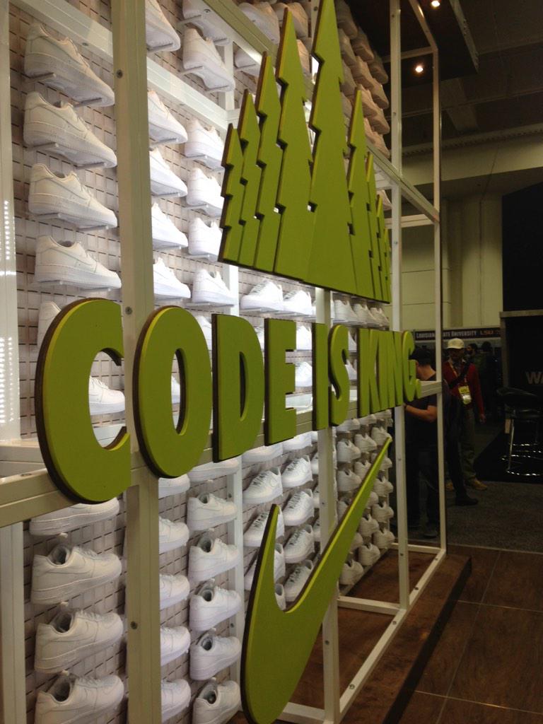 mrc_pdx's tweet image. Jon G! You won our drawing for a $150 gift card! Stop by the Nike booth at #GDC2015 to pickup your prize #CodeIsKing
