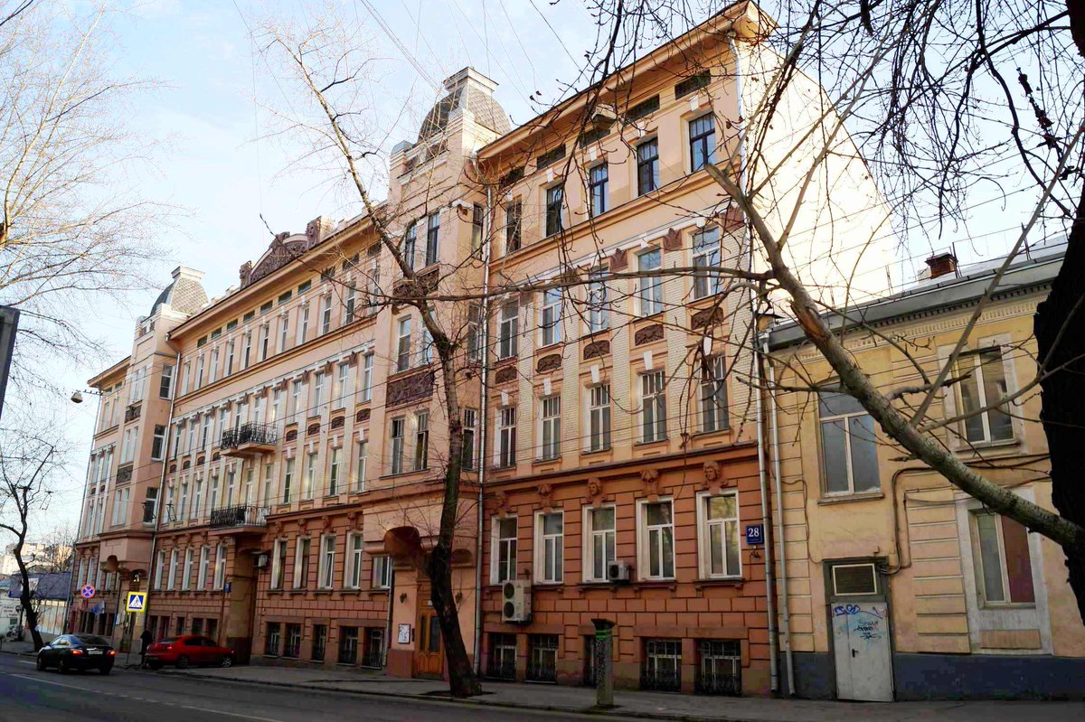 Ул. 18 стр. Новая басманная, д. Новая басманная ул. Новая басманная 12с2.