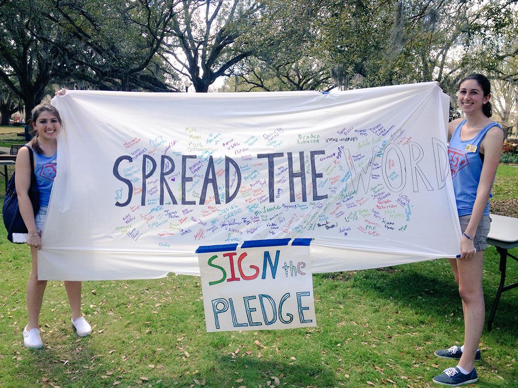 Happy End the R-Word Day! We're so glad we got so many signatures from the FSU student body ❤️ #disablethelabel