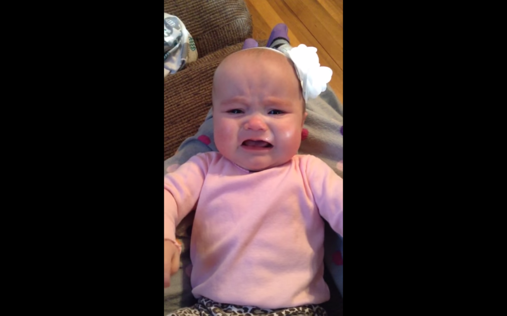 ELLEmagazine's tweet image. You MUST see this baby&apos;s reaction to hearing Taylor Swift: on.elle.com/1BHKDjV