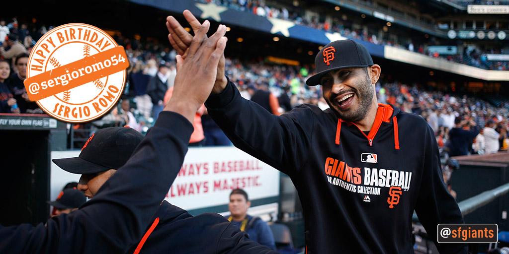   Happy Birthday   Happy Birthday, Sergio Romo!