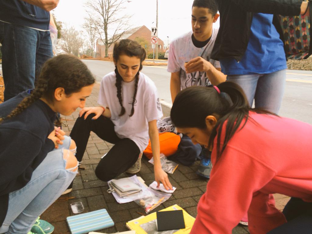 scitechyEDU's tweet photo. Team Frosh are 2 for 2 Team Soph 1 for 2 #mvinterim #ATLadv #mvpschool http://t.co/axY6oyeoPw