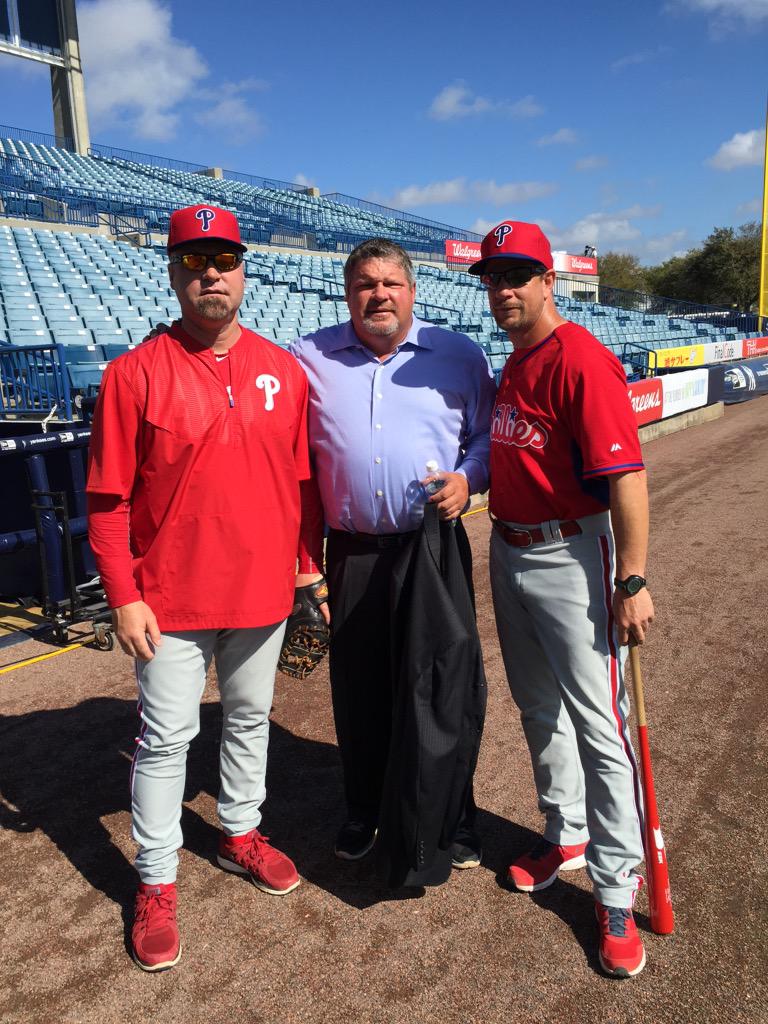 Philadelphia Phillies on X: 1993 reunion in Tampa! Dave Hollins