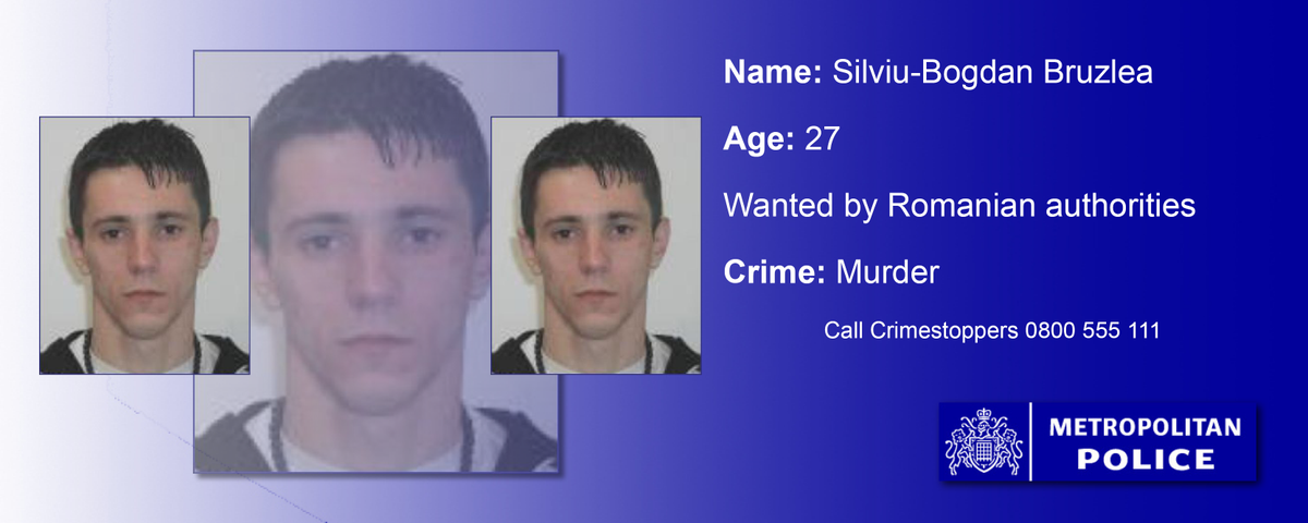 metpoliceuk's tweet photo. Do you know where this man is? Wanted by #Romania; may be in #Haringey or #Hackney #OpSunfire http://t.co/t7eWduJrG7 http://t.co/IJVdhOTrR4
