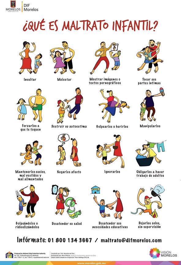 DIF_Morelos's tweet image. Si conoces algún caso de abuso o violencia infantil denúncialo  al 777-314-14-55 #Cuernavaca #Morelos