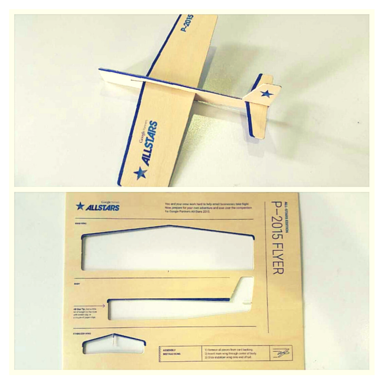 MainelySEO's tweet photo. We help #smallbusinesses take flight so @Google sent us this model airplane. #GoogleAllStars #entrepreneurs http://t.co/j4il6zbjut
