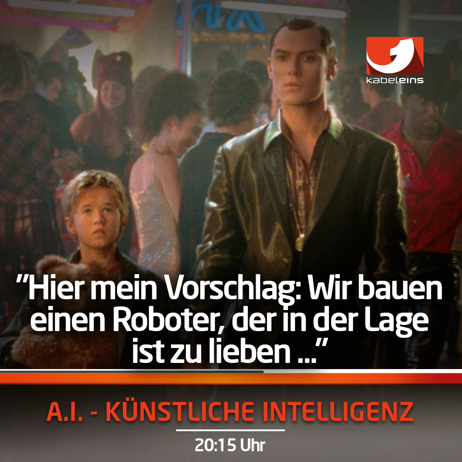 kabeleins's tweet photo. Wir dachten ja eigentlich, dass uns unsere 90er-Tamagotchis schon von Herzen geliebt haben ... A.I. um 20:15 #BFAZ http://t.co/sW27izy8LJ
