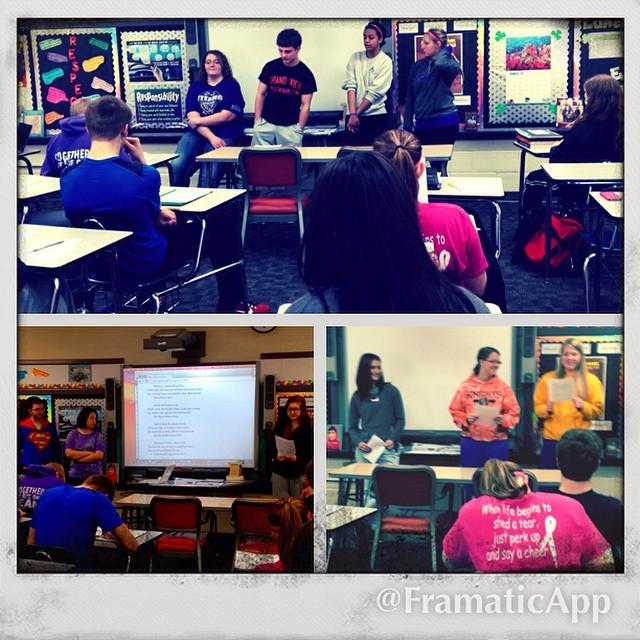 gtcsdtweets's tweet photo. Ms.G's Am.Lit students analyzing MLK's response to oppression--Overcome oppression, social… http://t.co/amXlgH8Yrt http://t.co/mJ15qxZex4